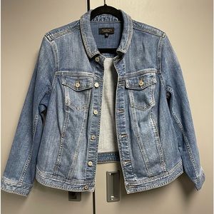 Talbots Denim Jacket Size 1X Petite